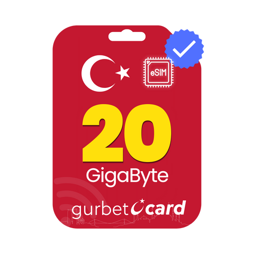 Türkei eSIM 20 GB