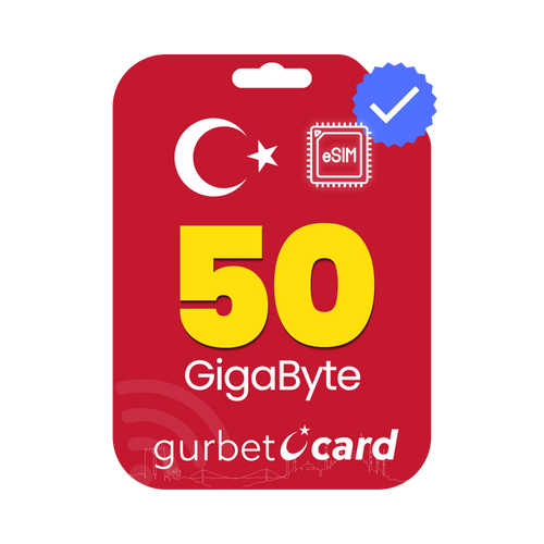 Türkei eSIM 50 GB